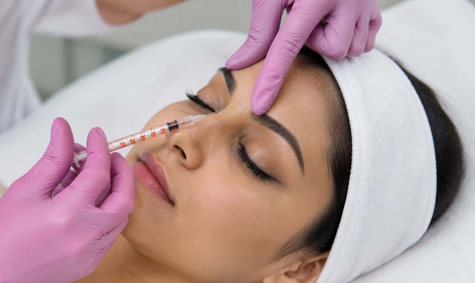 Anti-wrinkle injection treatment at Derma Solutions